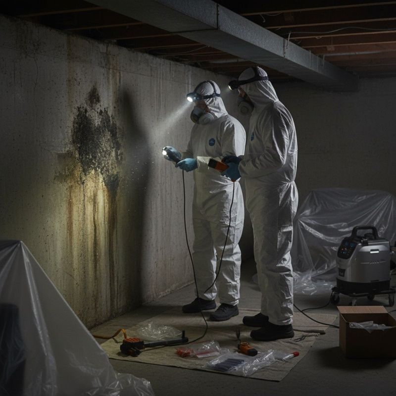 Flooded Basement Cleanup